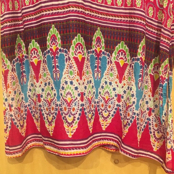 🌲EUC SIMI 100% Cotton Embroidered Tunic 🌲 - Picture 3 of 7